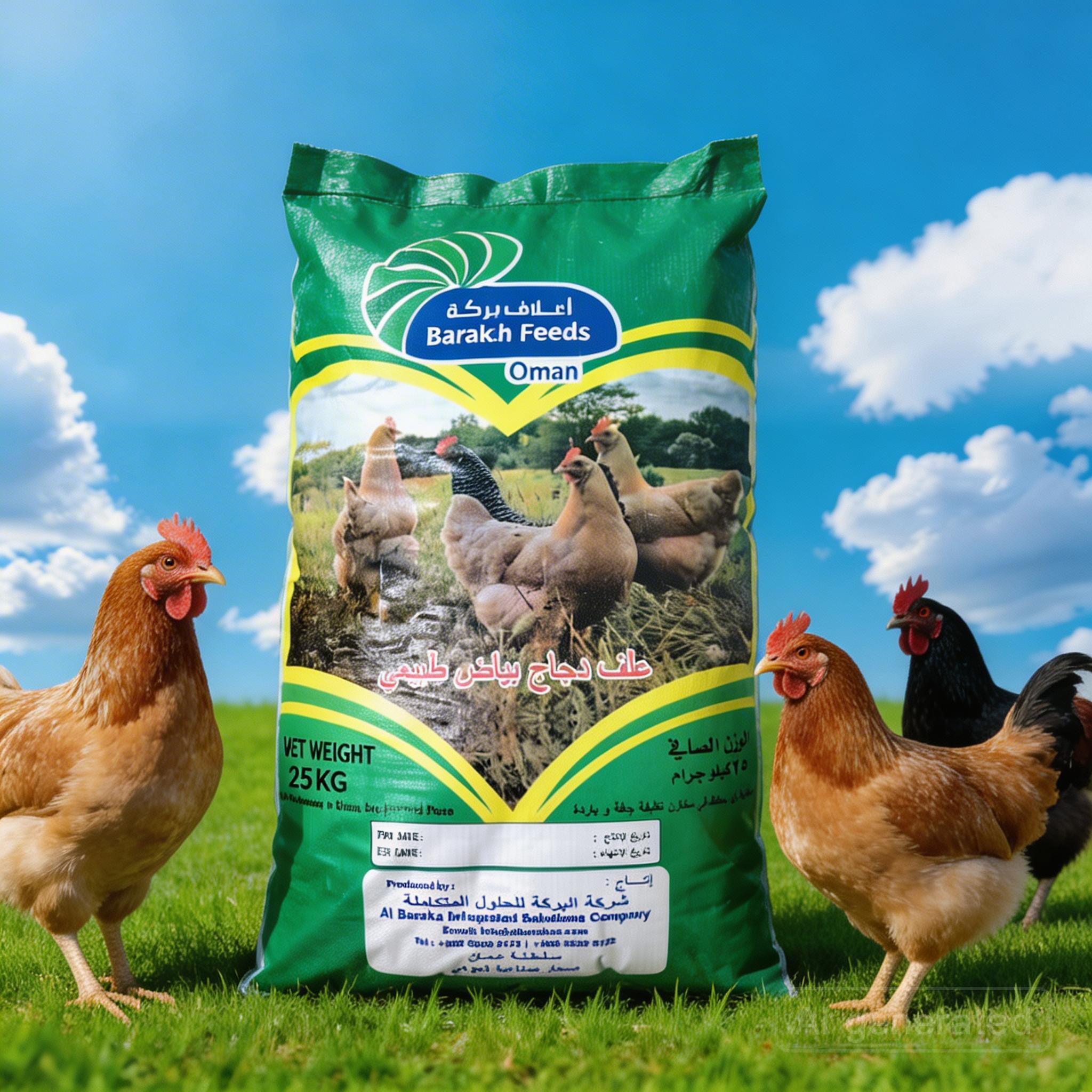 علف الدجاج اللاحم